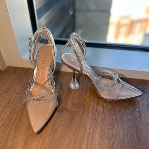 Gianni Bini clear heels